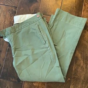 Seven army green crops